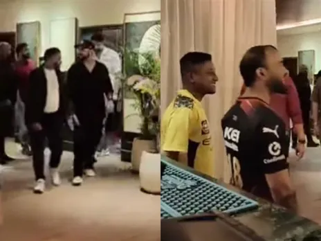 CSK fan interaction with Virat Kohli