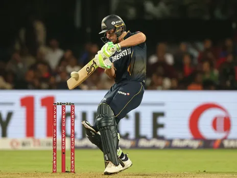 Jos Buttler plays a late cut against RCB in 14th IPL 2025 game (File Photo: X/Internet)
