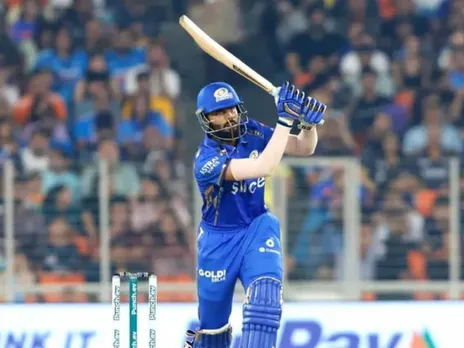 LSG vs MI: Naman Dhir hits Akash Deep for 21 runs in a single over