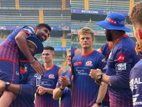 MI vs RCB: Kieron Pollard welcomes Jasprit Bumrah
