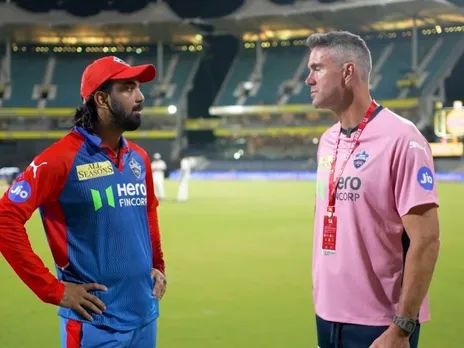 IPL 2025: KL Rahul with Kevin Pietersen