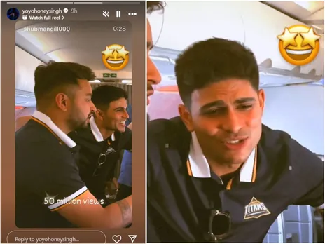 Yo Yo Honey Singh shares video of Shubman Gill singing 'high-heels' song