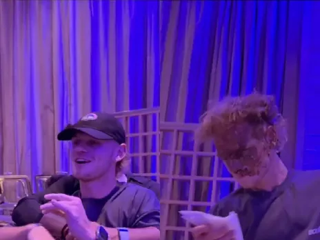 Delhi Capitals players celebrate Jake Fraser-McGurk's birthday
