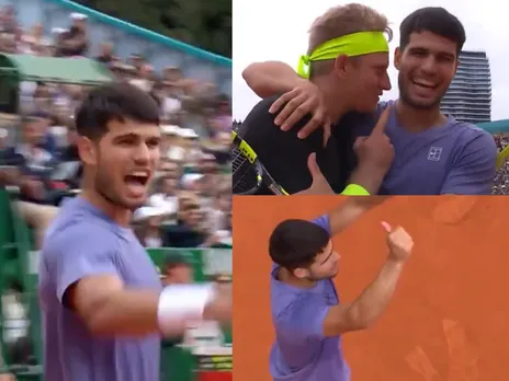 Carlos Alcaraz Erupts in Electrifying Celebration 