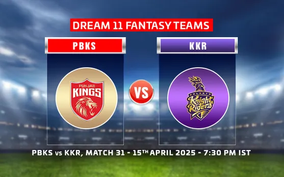 PBKS vs KKR Dream11 Prediction 