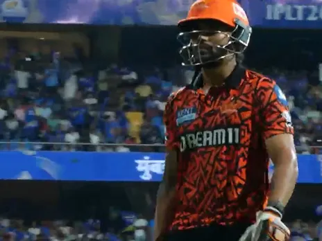 MI vs SRH: Nitish Reddy wicket