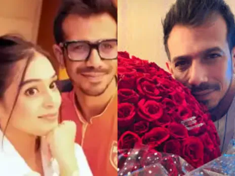 Yuzvendra Chahal and RJ Mahavash