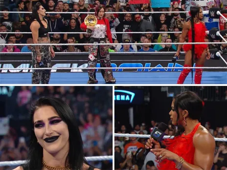 WATCH: Fans boo Bianca Belair before confrontation from Naomi and Jade Cargill on WWE SmackDown