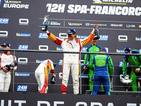 Ajith Kumar Racing finishes in Podium at Spa