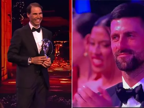 Djokovic’s Classy Reaction to Nadal’s Laureus Award Speech 
