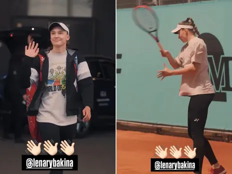 Elena Rybakina’s Intense Madrid Training Session