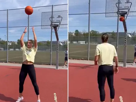 Aryna Sabalenka Displays Elite-Level Basketball Skills