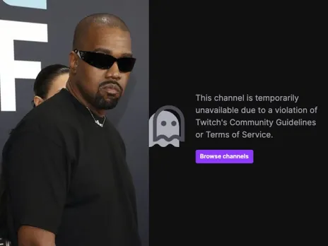 Kanye West gets banned in seven minutes on Twitch 