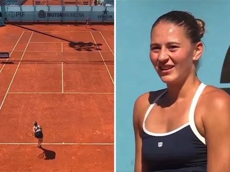 Marta Kostyuk's Ridiculously Absurd Accidental Ace