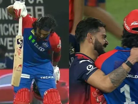 Virat Kohli does this is my ground celebration in front of KL Rahul