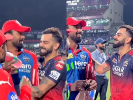 Virat Kohli and KL Rahul involved in a hilarious conversation after DC vs RCB game