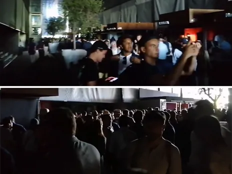 Fans Stunned as Lights Go Out Mid-Match