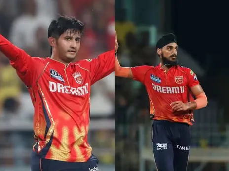 Arshdeep Singh makes fun of Priyansh Arya after game against CSK