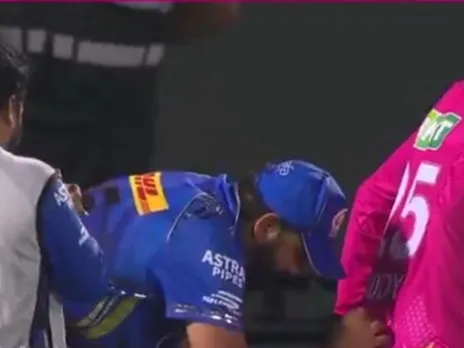 IPL 2025: Rohit Sharma signing Akash Madhwal's shirt
