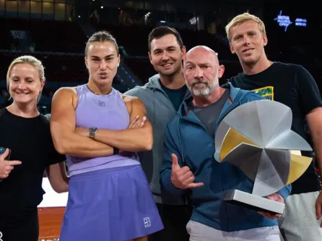 Aryna Sabalenka and Team Bask in Glory 