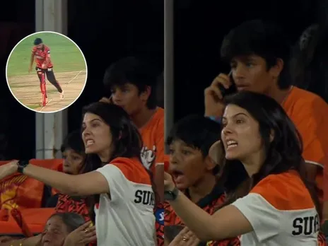SRH vs DC: Kavya Maran reaction to Vipraj Nigam run-out