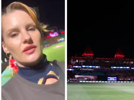 Cheerleader explaining the situations in Dharamsala 
