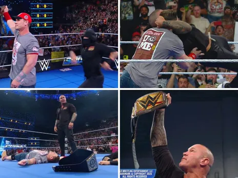 WATCH: Randy Orton tricks John Cena with stunt double, delivers RKO on WWE Smackdown ahead of Backlash 2025