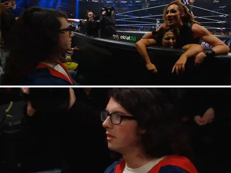 WATCH: Becky Lynch trash-talks with Lyra Valkyria's fiancee at WWE Backlash 2025