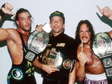 RVD and Sabu tag team titles