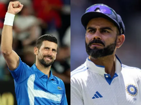 Virat Kohli and Novak Djokovic 