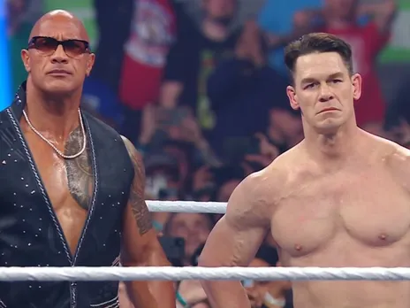 The Rock vs Cena