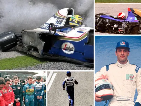 Big crashes at Imola GP