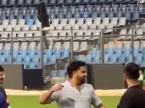Rohit Sharma stand