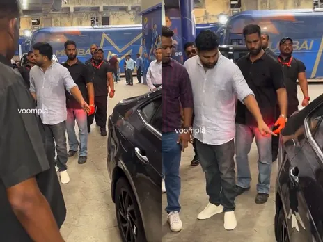 Rohit Sharma scolds his brother for getting dent on his car 