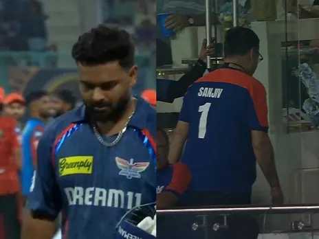 LSG vs SRH: Sanjiv Goenka angry reaction to Rishabh Pant wicker