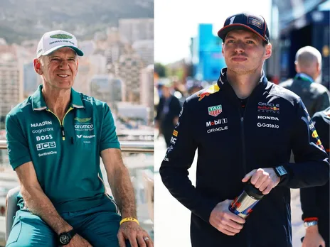 Adrian Newey & Max Verstappen