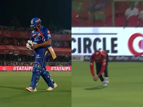 PBKS vs MI: Rohit Sharma wicket