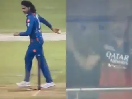 Digvesh Rathi's 'mankad' attempt leaves Virat Kohli in frustration 