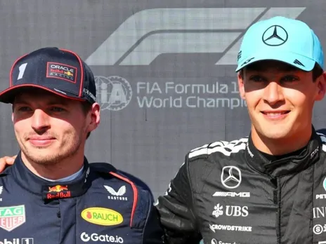 Max and Russell Mercedes