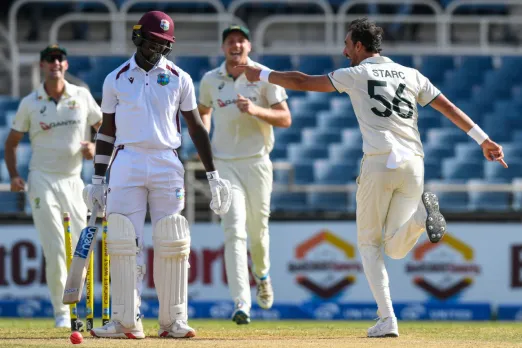Mitchell Starc and Jayden Seales - West Indies vs Australia 3rd Test 2025 Kingston, Jamaica