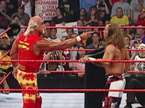 Hulk Hogan and Shawn Michaels