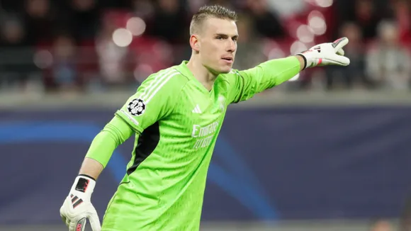 Andriy Lunin Real Madrid (Source : Twitter)
