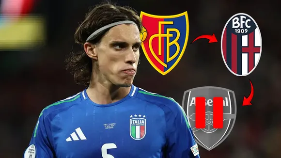 Riccardo Calafiori to Arsenal fail 