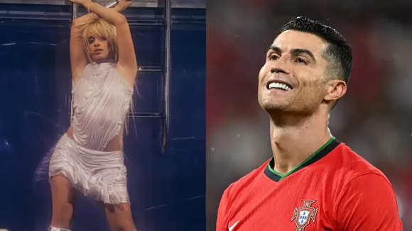 Camila Cabello and Cristiano Ronaldo (Source : X)