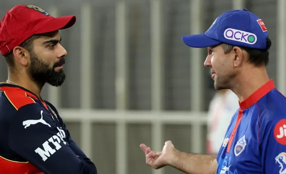 Virat Kohli and Ricky Ponting