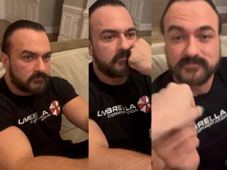 WATCH: Drew McIntyre kisses his wife and likes aggressive version of CM Punk on WWE Raw