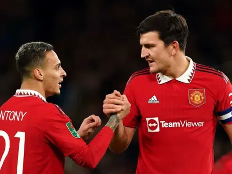 Harry Maguire and Antony