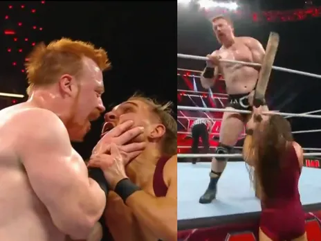 WATCH: Pete Dunne uses cricket bat to hit Sheamus out of the park on WWE Raw