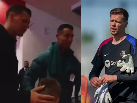 wojciech szczęsny and ronaldo