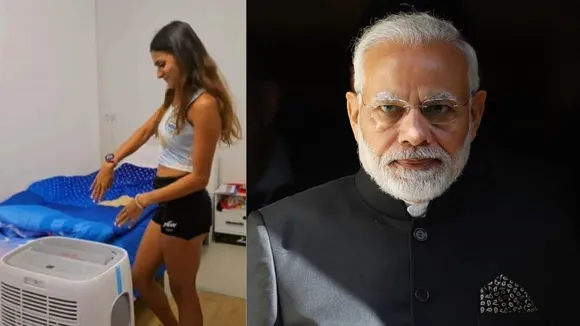 Indian athlete with new AC